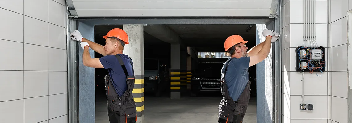 Wooden Garage Door Frame Repair in Apopka, Florida