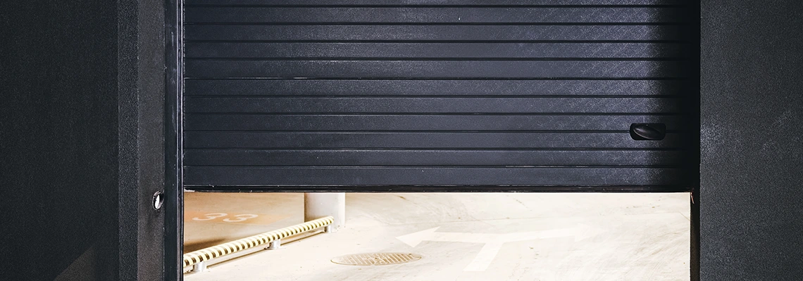 Residential Black Garage Door Installation in Apopka, FL