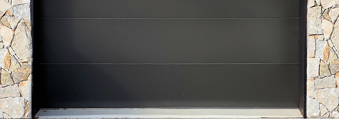Overhead Black Garage Door Installation in Apopka, Florida